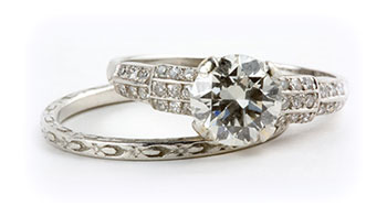 sell Antique Vintage diamond jewelry
